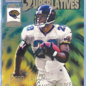 2000 SkyBox Fred Taylor #5 S Jaguars Superlatives