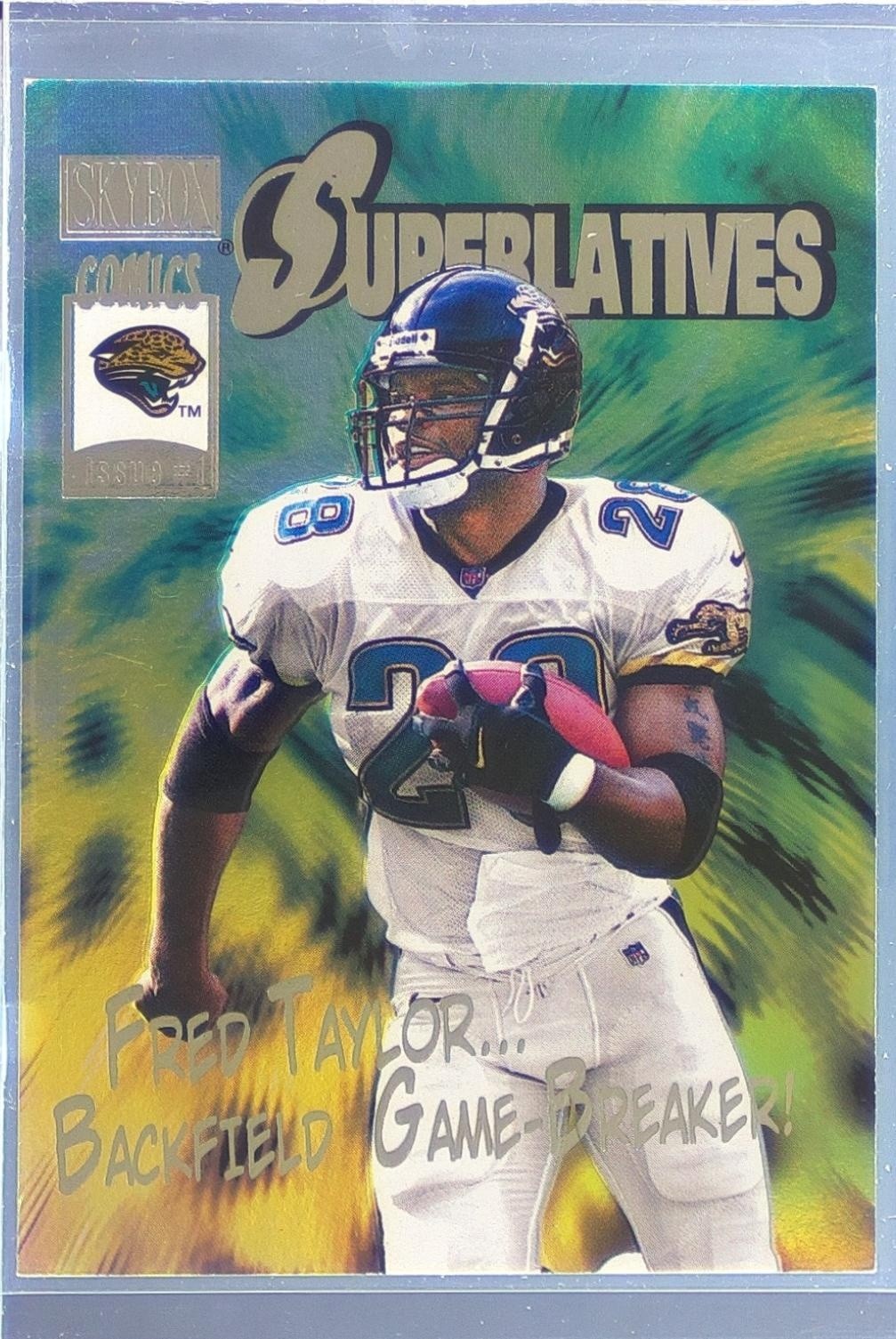 2000 SkyBox Fred Taylor #5 S Jaguars Superlatives