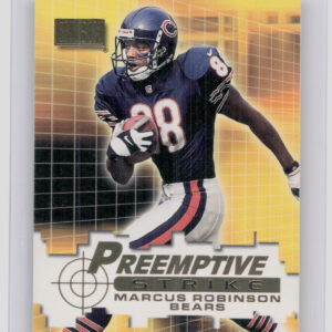 2000 SkyBox Marcus Robinson #15 P Bears Preemptive Strike