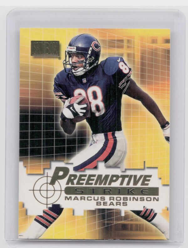 2000 SkyBox Marcus Robinson #15 P Bears Preemptive Strike