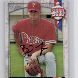 2000 Team Best Rookies Brett Myers AU #NNO Weevils Autographs