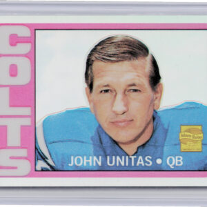 2000 Topps Chrome Johnny Unitas #R16 Colts Johnny Unitas Reprints Refractors