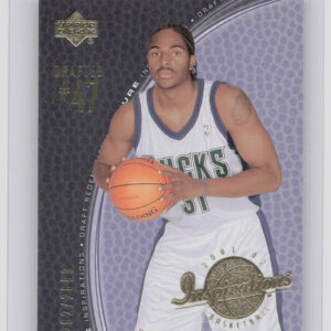 2001-02 Upper Deck Inspirations Jamal Sampson SN2699 #153 Bucks