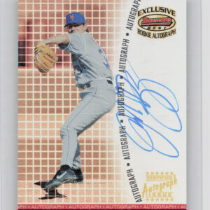 2001 Bowman's Best Jerrod Riggan AU #BBEA-JR Mets Exclusive Autographs