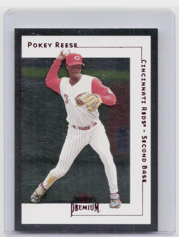 2001 Fleer Premium Pokey Reese Star Rubies /125 #176 Reds
