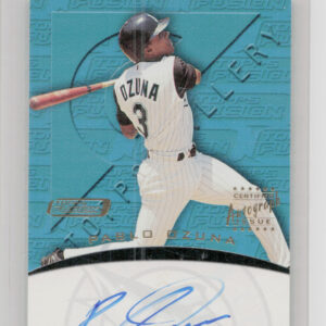 2001 Topps Fusion Pablo Ozuna AU #FA36 Marlins Autographs