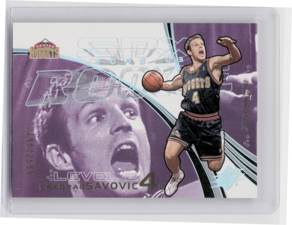 2002-03 SPx Predrag Savovic RC SN2599 #140 Nuggets