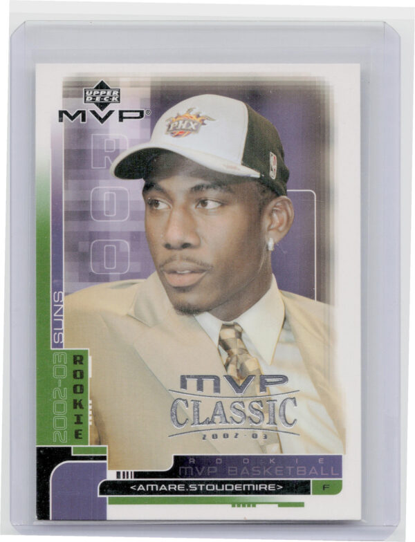 2002-03 Upper Deck MVP Amare Stoudemire Classic #208 Suns