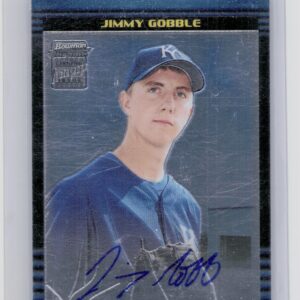 2002 Bowman Chrome Jimmy Gobble AU RC #394 Royals