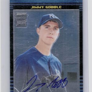 2002 Bowman Chrome Jimmy Gobble AU RC #394 Royals