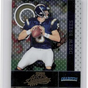 2002 Playoff Absolute Memorabilia Drew Brees #41 Chargers