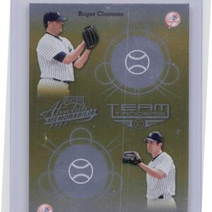 2002 Playoff Absolute Memorabilia Roger Clemens / Mike Mussina #TT-19 Yankees