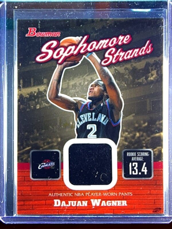 2003-04 Bowman Dajuan Wagner JSY #SOS-DW Cavaliers Sophomore Strands