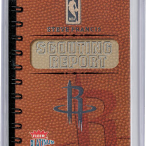 2003-04 Fleer Platinum Steve Francis SN400 #7 NBA Rockets NBA Scouting Report