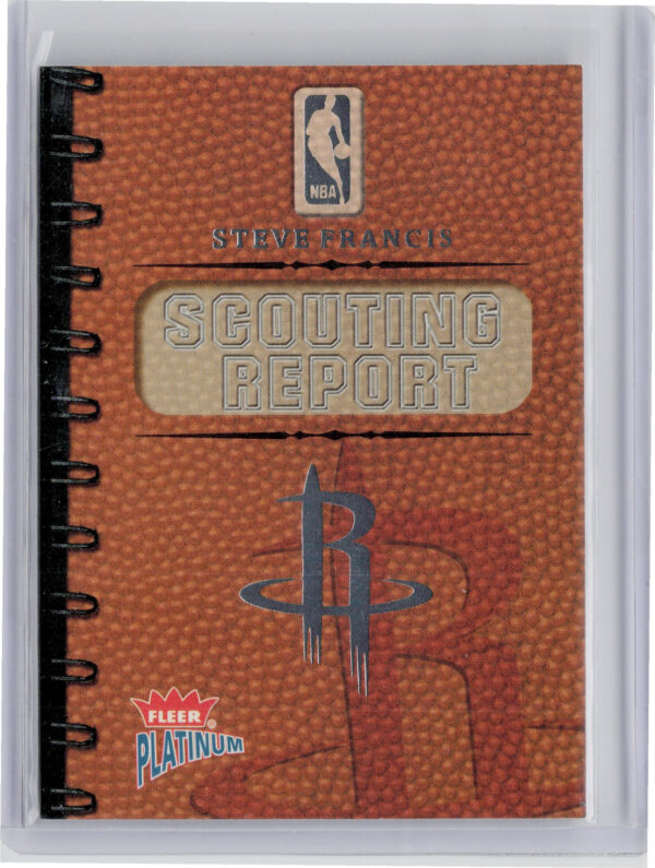 2003-04 Fleer Platinum Steve Francis SN400 #7 NBA Rockets NBA Scouting Report