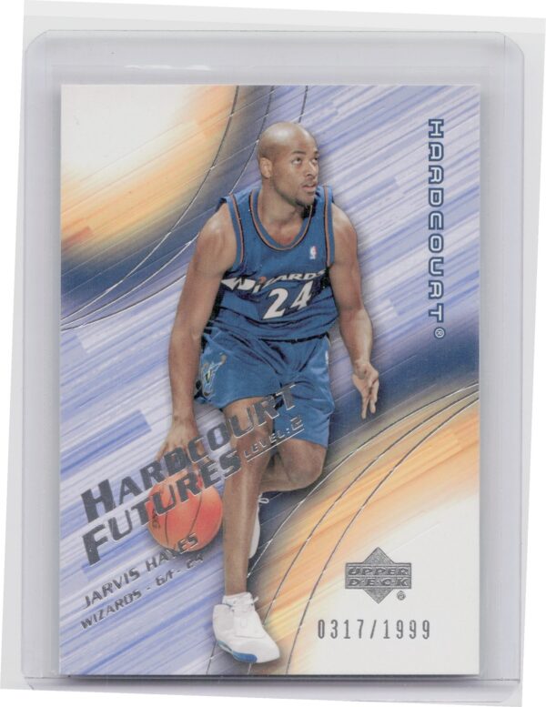2003-04 Upper Deck Hardcourt Jarvis Hayes RC SN1999 #94 Wizards