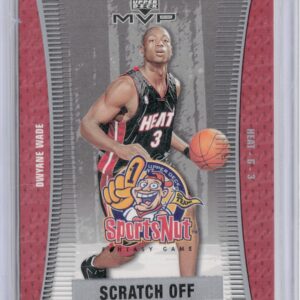 2003-04 Upper Deck MVP Dwyane Wade #SN85 Heat Sportsnut Fantasy