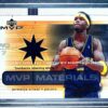 2003-04 Upper Deck MVP Jermaine O'Neal JSY #JO-SS Pacers Materials Shirts