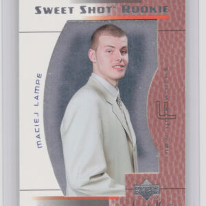2003-04 Upper Deck Sweet Shot Maciej Lampe RC SN999 #124 Knicks