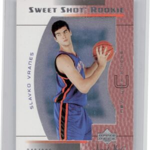 2003-04 Upper Deck Sweet Shot Slavko Vranes RC SN999 #128 Knicks