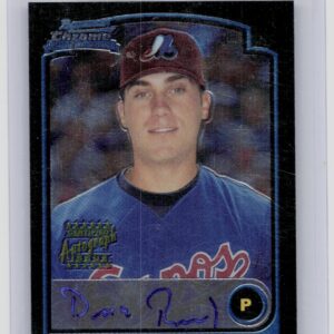 2003 Bowman Chrome Darrell Rasner AU RC #350 Expos