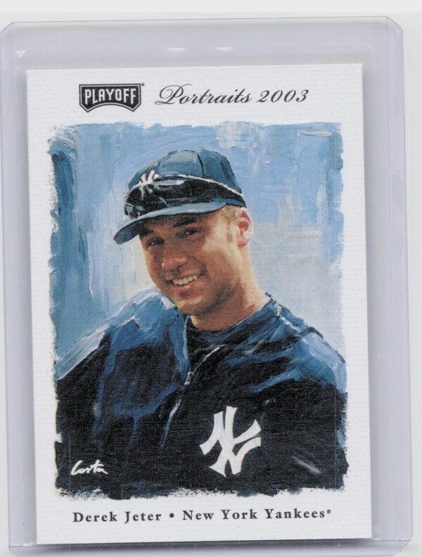 2003 Playoff Portraits Derek Jeter #5 Yankees