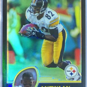 2003 Topps Chrome Antwaan Randle El Black Refractors /599 #54 Steelers