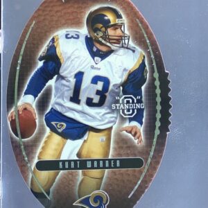 2003 Upper Deck Standing O Kurt Warner Die Cuts #13 Rams