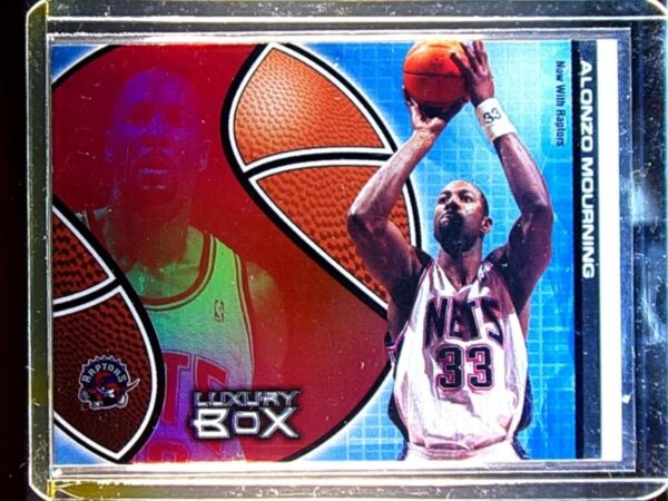 2004-05 Topps Luxury Box Alonzo Mourning Season Tickets #65 Heat