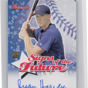 2004 Bowman Ryan Harvey AU #SOF-RH Cubs Signs of the Future