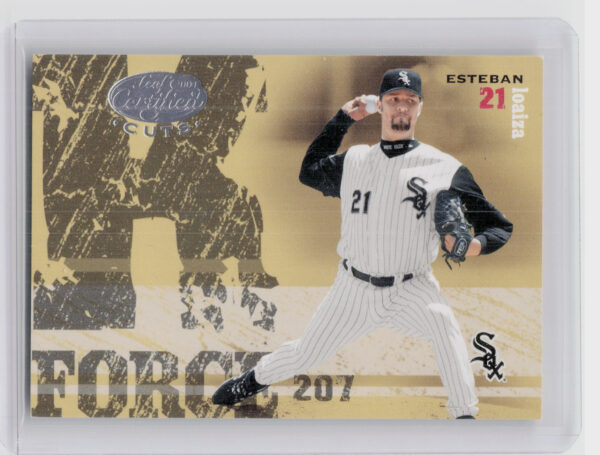 2004 Leaf Certified Cuts Esteban Loaiza SN207 #KF-38 Sox K Force
