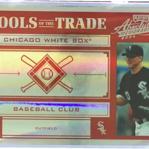 2004 Playoff Absolute Memorabilia Magglio Ordonez /100 #TT-84 Tools of the Trade