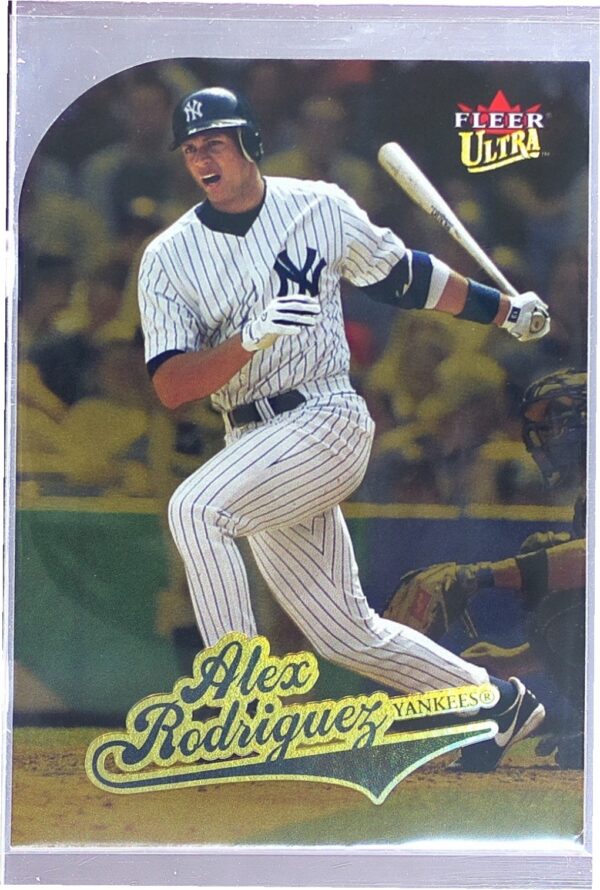 2004 Ultra Alex Rodriguez Gold Medallion #225 Yankees Die Cut
