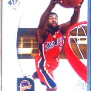 2005-06 SP Authentic Baron Davis #25 Warriors