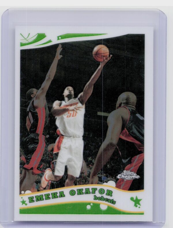 2005-06 Topps Chrome Emeka Okafor #29 Bobcats