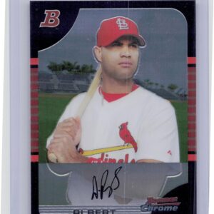 2005 Bowman Chrome Albert Pujols #105 Cardinals