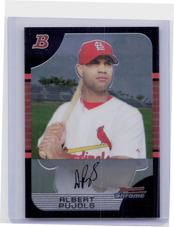 2005 Bowman Chrome Albert Pujols #105 Cardinals
