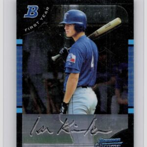 2005 Bowman Chrome Ian Kinsler RC #171 Rangers