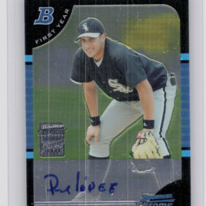 2005 Bowman Chrome Pedro Lopez AU RC #346 Sox