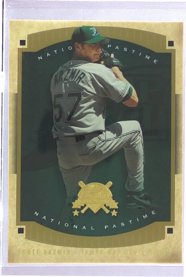 2005 Fleer National Pastime Scott Kazmir /699 #51 Rays