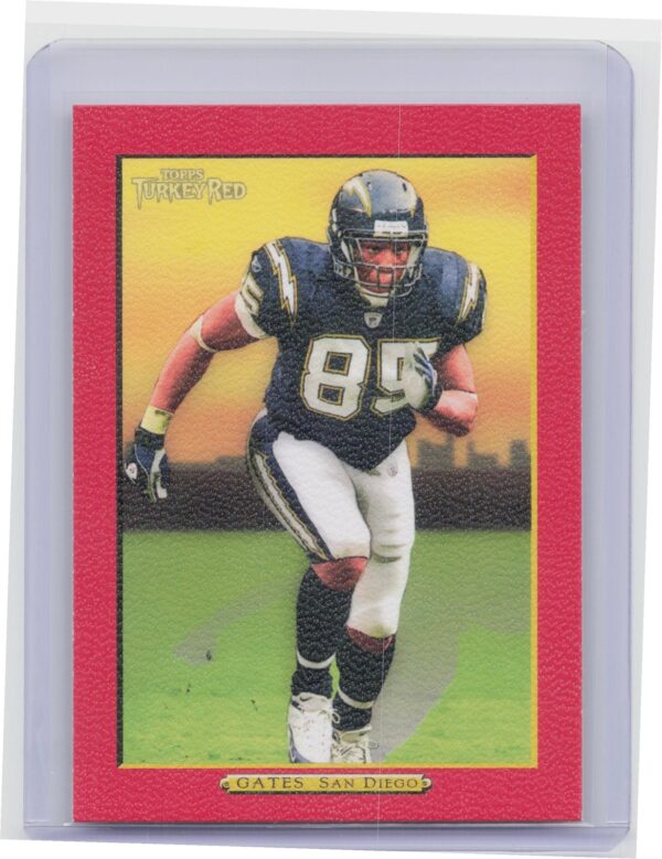 2005 Topps Turkey Red Antonio Gates Red #47 Chargers