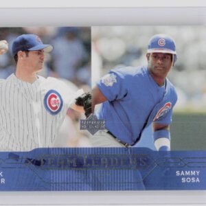 2005 Upper Deck Team Leaders Mark Prior / Sammy Sosa #266 Cubs