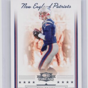 2006 Donruss Threads Tom Brady #63 Patriots