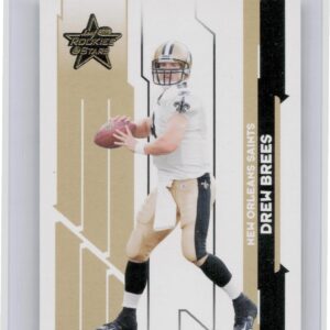 2006 Leaf Rookies & Stars Drew Brees /299 #68 Saints
