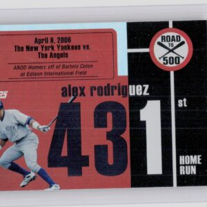2007 Bowman Draft Picks & Prospects Alex Rodriguez #ARHR431 Yankees Alex Rodrigu