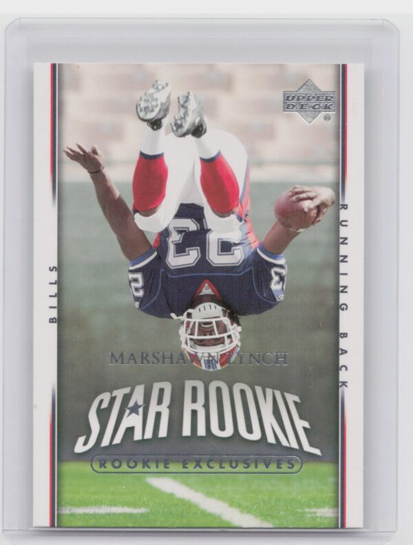 2007 Upper Deck Marshawn Lynch Rookie Exclusives Star Rookies #280 Bills