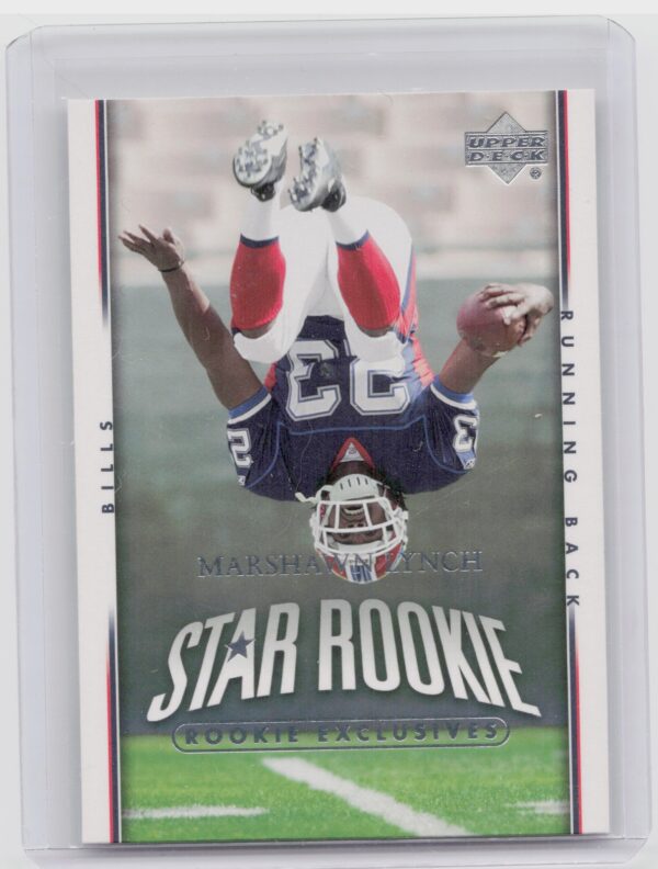 2007 Upper Deck Marshawn Lynch Rookie Exclusives Star Rookies #280 Bills