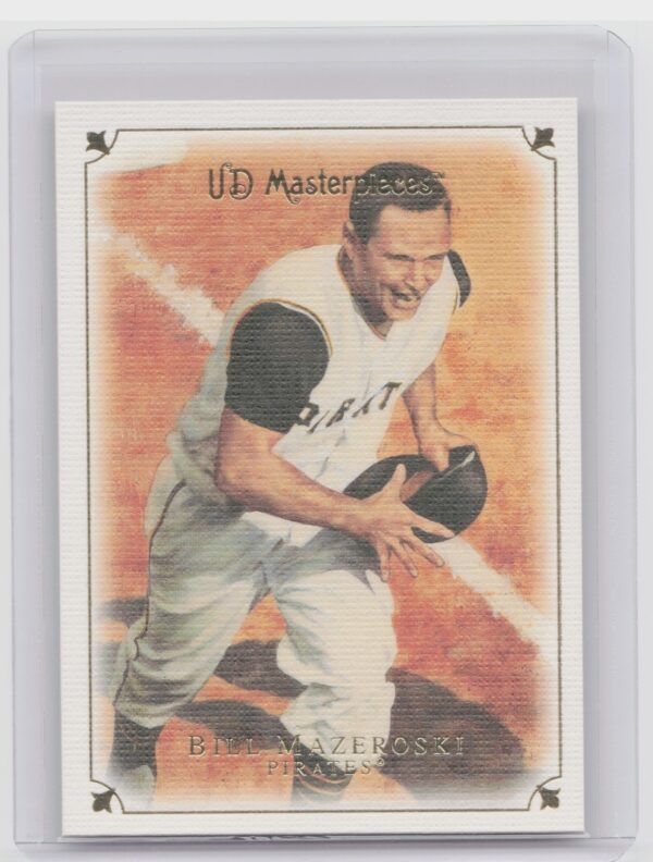 2007 Upper Deck Masterpieces Bill Mazeroski #4 Pirates