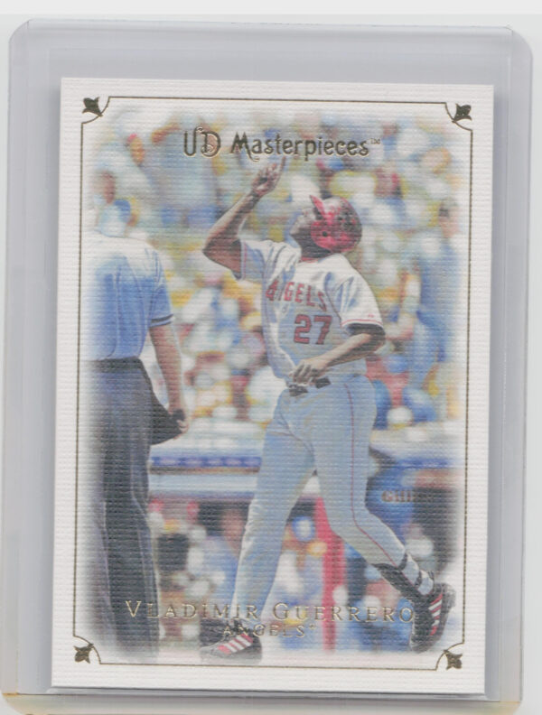 2007 Upper Deck Masterpieces Vladimir Guerrero #32 Angels