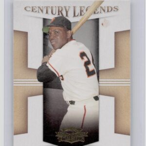 2008 Donruss Threads Willie Mays #CL-2 Giants Century Legends